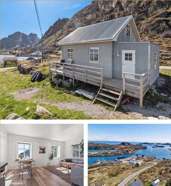 Ragnahuset - Koselig Minihus I Fiskevaer Sennesvik Exterior foto