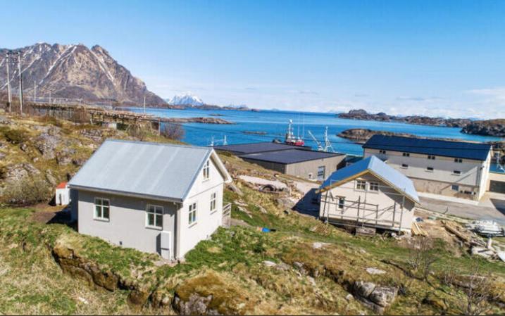 Ragnahuset - Koselig Minihus I Fiskevaer Sennesvik Exterior foto
